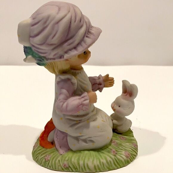 Megan and Friends Girl with Bunny Figurine - Picture 5 of 6